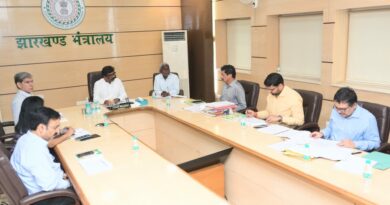jharkhand CM reviewed meeting
