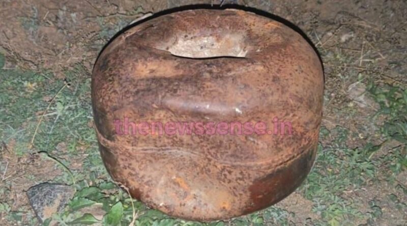 Palamu Cylinder Bomb Recovered